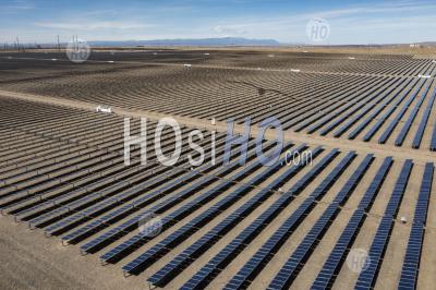 Solar Projects Power A Steel Mill - Aerial Photography