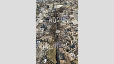 Ruins Of Colorado's Marshall Fire - Aerial Photography