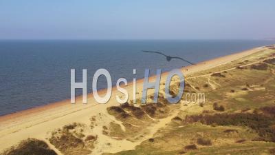 Snettisham Beach, Filmed By Drone