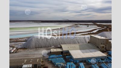 Cargill Solar Salt Plant - Photographie Aérienne