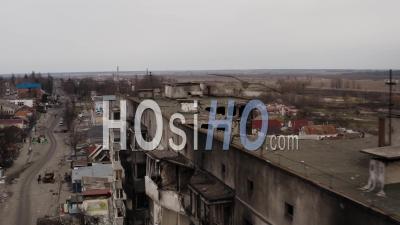Invasion Russe De L'ukraine En 2022 - Vidéo Par Drone