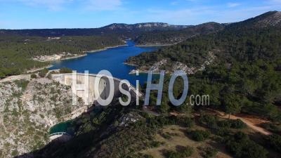 Barrage De Bimont Et Son Lac Vidéo Drone