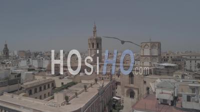 Valencia Old City - Video Drone Footage