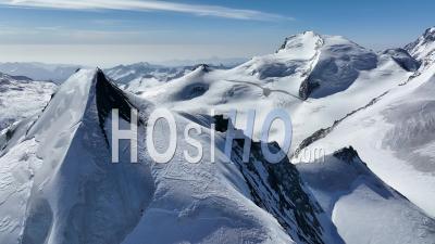 Allalinhorn Summit - Video Drone Footage