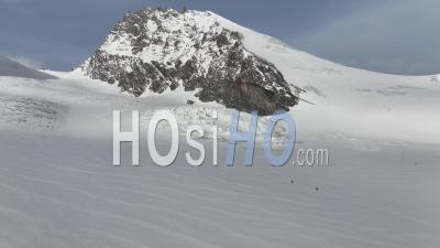 Ski Touring Between Zermatt And Saas Fee - Video Drone Footage
