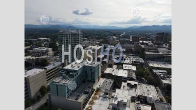 Downtown Asheville North Carolina Usa Looking West 11 - Aerial Photography