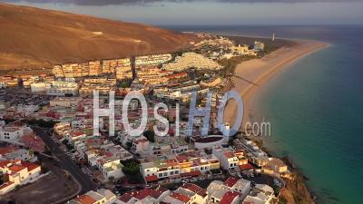  Espagne, Îles Canaries, Fuerteventura, Péninsule De Jandia, Morro Jable - Vidéo Drone