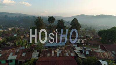 Ethiopie-Paysage Du Sud Village - Vidéo Drone