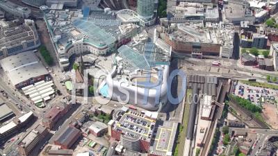 The Bull Ring, Birmingham, Seen From A Helicopter