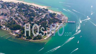 Sandbanks, Nr Poole, Dorset, Seen From Helicopter