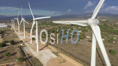 Fonctionnement Des éoliennes - Vidéo Par Drone