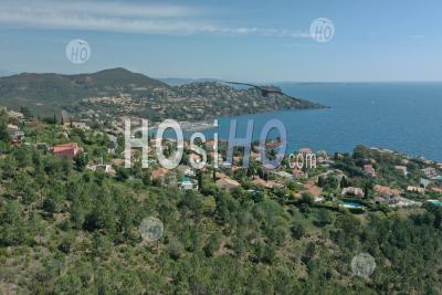 Aerial View Of The Esterel Massif, Saint Raphaël, The Trayas, Var, France - Aerial Photography
