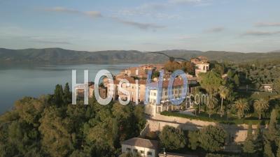 Golden Hour Monte Del Lago - Vidéo Par Drone