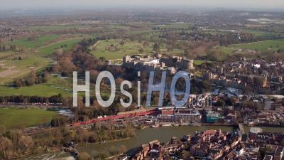 Windsor Castle, Windsor - Shot From Helicopter