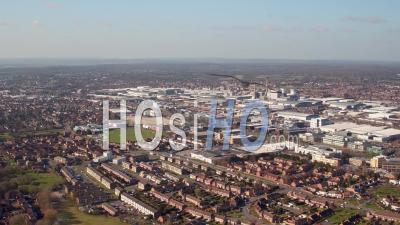 Slough Trading Estate, Slough - Shot From Helicopter