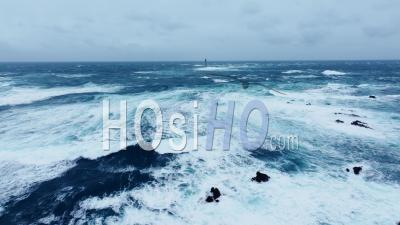 Storm Ciara I Ushant Island, Brittany I Drone Footage