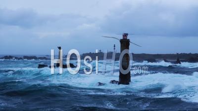 Storm Ciara I Ushant Island, Brittany I Drone Footage