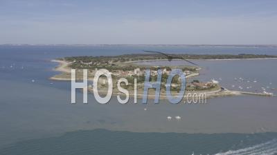 Drone View Of Ile D'aix