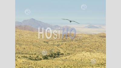 Paysage Désertique Depuis La Route D1275 À Proximité Du Col De Spreetshoogte, Namibie - Photographie Aérienne