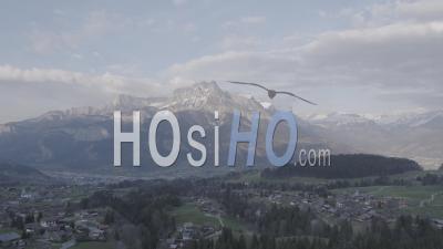 Mont Blanc Formation De Cordon, Vidéo Drone