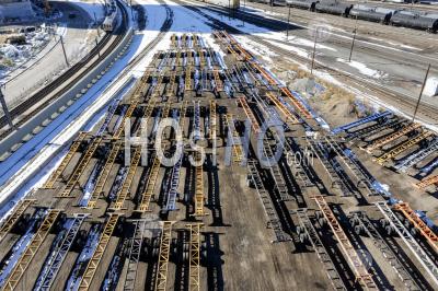 Union Pacific Intermodal Terminal - Aerial Photography