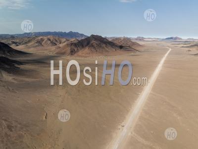 Desert Landscape From The C19 Road To Sossusvlei, Namibia - Aerial Photography