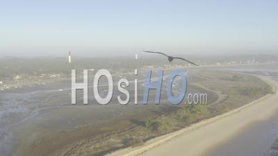 Vue Drone De Lège Cap Ferret
