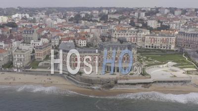 Vidéo Par Drone De Biarritz, Hôtel Du Palais