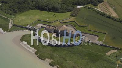 Vidéo Par Drone Du Fort Lupin, Fleuve Charente
