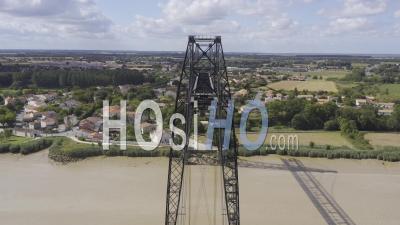Drone View Of The Pont Transbordeur