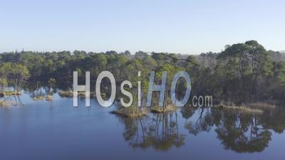 Vidéo Par Drone D'hostens, Le Lac Du Bourg