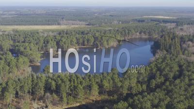 Vidéo Par Drone D'hostens, Le Grand Lac Du Bernadas