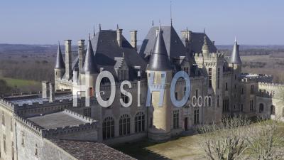 Vidéo Par Drone Du Château De Montaigne