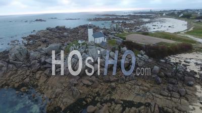 Pontusval Lighthouse - Video Drone Footage