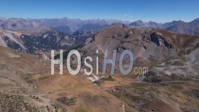 Oule Torrent Valley In The Claree Valley, Hautes-Alpes, France - Video Drone Footage