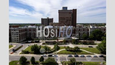 Henry Ford Hospital - Aerial Photography
