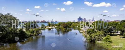 Belle Isle State Park - Aerial Photography