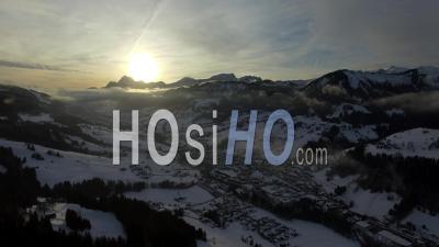 Megeve - Video Drone Footage