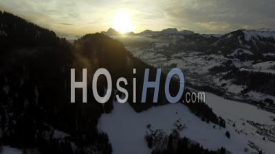 Megeve - Video Drone Footage
