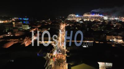 Mas K Kle : Carnival Nights And Cruise Lights In Guadeloupe - Video Drone Footage