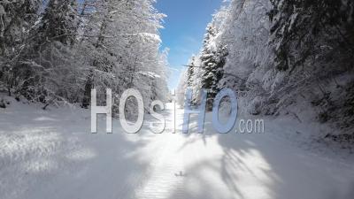 Fpv En Hiver, Alpes – Vidéo Prise Par Drone