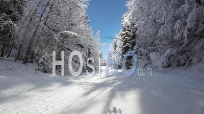 Fpv En Hiver, Alpes – Vidéo Prise Par Drone