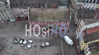 Hôtel De Ville Historique De Mulhouse - Vidéo Par Drone