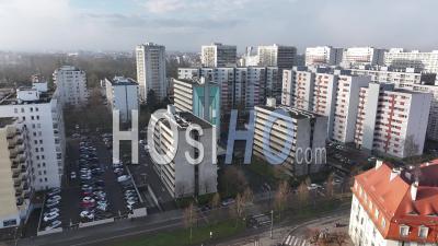 Fresque Monumentale à Strasbourg - Vidéo Prise Par Drone