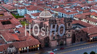 Natural History Museum ( Museo De Historia Natural ), Plaza De Armas, Cusco By Drone