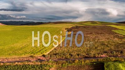 Sacred Valley, Near Maras, Cusco Region - Video Drone Footage