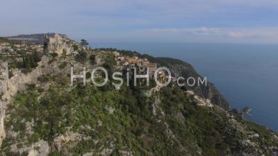 The Hilltop Village Of Eze - Video Drone Footage